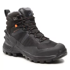 Trekkingi Mammut - Blackfin III Mid Dt 3030-04820-0052 Black/Black - Buty trekkingowe męskie - miniaturka - grafika 1