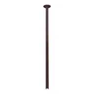 Lampy sufitowe - Lampa przysufitowa metalowa ALHA 9435 Dohar tuba podłużna brązowa - miniaturka - grafika 1