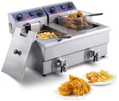 Frytownice gastronomiczne - VEVOR Przemysłowa elektryczna frytkownica 6000W - miniaturka - grafika 1