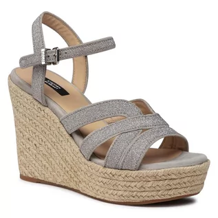 Espadryle damskie - Espadryle STEFFEN SCHRAUT - 33 Glitter Corner 4211390  Silver 049 - grafika 1