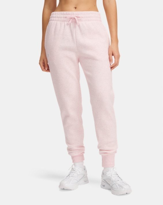 SPODNIE DAMSKIE DRESOWE UNDER ARMOUR JOGGERY BAWEŁNIANE RIVAL FLEECE L