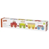 Samochody i pojazdy dla dzieci - Pociąg towarowy GK-Rail - zabawka - miniaturka - grafika 1