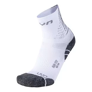 UYN UYN Run FIT skarpety męskie, kolor biały/perłowy szary, 35/38 S100137 - Skarpetki męskie - miniaturka - grafika 1