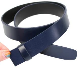 Wizytowy Pasek Skórzany 35 mm BEZ KLAMRY Dla Pełnej Klamry AUTOMAT/SAMOZACISK Garnitur KOLOR PASZ35/ GRANATOWY - Paski Wizytowy Pasek Skórzany 35 mm BEZ KLAMRY Dla Pełnej Klamry AUTOMAT/SAMOZACISK Garnitur KOLOR PASZ35/ GRANATOWY - Paski - miniaturka - grafika 5