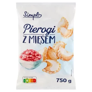 Simpl Pierogi z mięsem 750 g - Dania mrożone - miniaturka - grafika 1