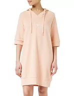 Bluzy damskie - Emporio Armani Underwear Damska bluza Iconic Terry Maxi bluza, morelowa, M, morela, M - miniaturka - grafika 1