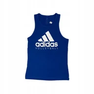 Koszulki męskie - Koszulka bokserka męska top plażówka ADIDAS S - miniaturka - grafika 1