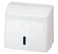 Dozowniki papieru i mydła dla firm - Biały uniwersalny pojemnik na ręczniki papierowe 500 listków 210 Linea Trade - miniaturka - grafika 1