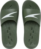 Klapki i japonki męskie - Speedo Klapki Basenowe Męskie Speedo Slide Dark Green R.39 - miniaturka - grafika 1