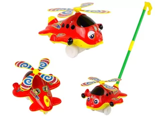 Samolot Pchacz Kij Dzwonek Czerwony - Samoloty i helikoptery - miniaturka - grafika 1
