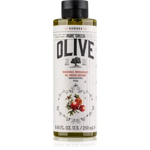 Korres Pure Greek Olive Żel Granat Oliwka 250ml - Kosmetyki do kąpieli - miniaturka - grafika 1