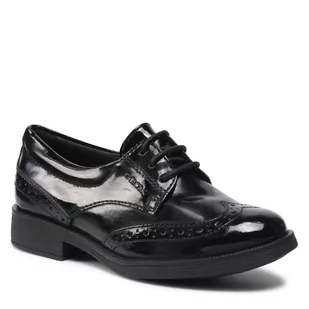 Geox Półbuty J Agata D J8449D 00066 C9999 M Black - Półbuty damskie - miniaturka - grafika 1