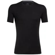 Koszulki sportowe męskie - Koszulka męska Icebreaker M Anatomica SS Crewe Rozmiar: XL / Kolor: czarny - miniaturka - grafika 1