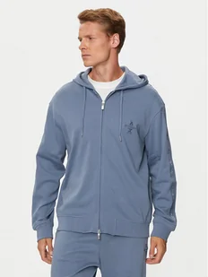 Armani Exchange Bluza 6DZMLC ZJNNZ 15DU Niebieski Regular Fit - Bluzy męskie - miniaturka - grafika 1