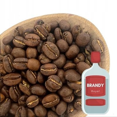 Kawa smakowa arabica Brandy Royal ziarnista/mielona 1kg