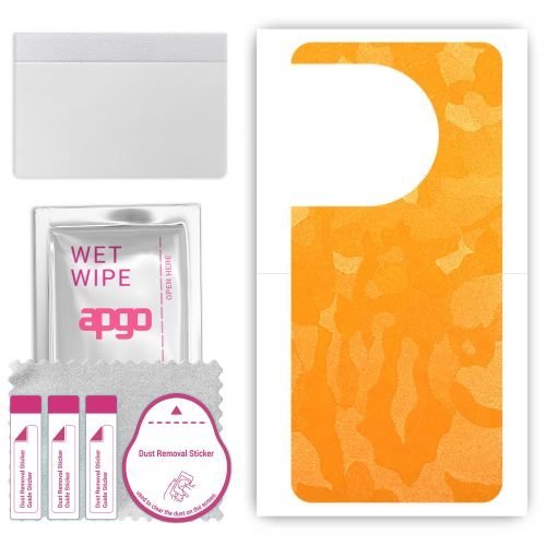 folia naklejka skórka strukturalna na TYŁ do OnePlus Ace 3 - Moro Camo Żółty - apgo SKINS