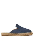 Espadryle damskie - Manebi Espadryle Hamptons Mules M 1.5 M0 Niebieski - miniaturka - grafika 1