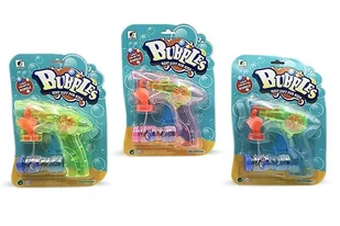 Pistolet do robienia baniek mydlanych mix Artyk - Bańki mydlane - miniaturka - grafika 1