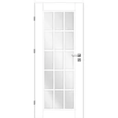 Drzwi wewnętrzne - Artens Drzwi wewnętrzne pokojowe Ankona biała 70 lewe - miniaturka - grafika 1