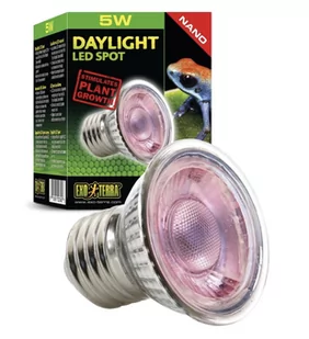 Exo Terra Nano Daylight Led Spot 5 W - Mini Lampka Led, Fotosynteza Roślin Ex-3423 - Akcesoria do terrarium - miniaturka - grafika 1