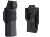 Pałki obronne - ESP - Hartowana pałka teleskopowa z kaburą - 18" - Ergonomiczna rękojeść - Czarny - ExB-18HE BLK BH-54 - miniaturka - grafika 1