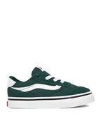 Buty dla chłopców - Vans Tenisówki C-BROOKLYN LS SLIP-ON VN000DBQEME Zielony - miniaturka - grafika 1