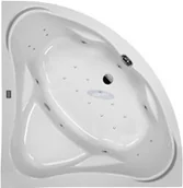 Wanny z hydromasażem - Wanna z hydromasażem narożna symetryczna SC06-WS 140x140 cm - miniaturka - grafika 1