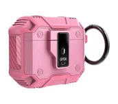 Inne akcesoria audio-wideo - Beline Click Cover AirPods 4 Różowy - miniaturka - grafika 1