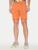 Spodenki męskie - Blend Szorty materiałowe 20717939 Pomarańczowy Regular Fit - miniaturka - grafika 1