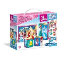 Clementoni Klocki Multiplay Księżniczki 12el 41504 - Klocki - miniaturka - grafika 2