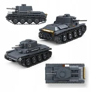 Klocki - KLOCKI wojskowe CZOŁG gąsienicowy konstrukcyjny 414el. model TANK (KL29) - miniaturka - grafika 1