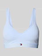 Biustonosze - Biustonosz typu bralette push up z mieszanki bawełny - miniaturka - grafika 1
