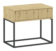 Szafki nocne - Szafka Nocna Cadro 2 Dąb Artisan - miniaturka - grafika 1