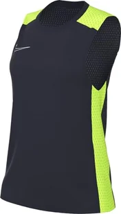 Nike Koszulka damska W Nk Df Acd23 Top Sl, Obsydian/Volt/White, DR1332-452, XS - Koszulki i topy damskie - miniaturka - grafika 1