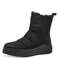 Kozaki damskie - Tamaris Comfort damskie śniegowce WarmInsole i Tex modne kozaki, czarne, 41 EU, czarny, 41 EU - miniaturka - grafika 1