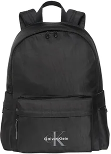 Calvin Klein Męski pogrubiony okrągły plecak LV04D3114G, czarny (czarny), jeden rozmiar, czarny (czarny), Jeden rozmiar, Plecak - Plecaki - miniaturka - grafika 1