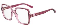 Okulary korekcyjne, oprawki, szkła - Okulary korekcyjne Love Moschino MOL597 GYL - miniaturka - grafika 1