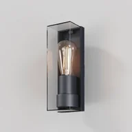 Lampy ogrodowe - Prostokątna lampa naścienna Conf O450WL-01GF Maytoni IP65 grafitowy - miniaturka - grafika 1