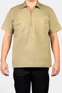 Koszule męskie - Koszula Ben Davis Solid 1/2 ZIP - miniaturka - grafika 1