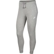 Spodnie damskie - Spodnie damskie Nike W Essential Pant Reg Fleece szare BV4095 063-XXL - miniaturka - grafika 1
