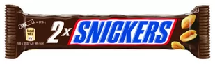 MARS Baton Snickers z nugatowym nadzieniem i orzeszkami ziemnymi w karmelu i czekoladzie 75 g (2 sztuki) - Batoniki - miniaturka - grafika 1