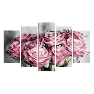 Obraz wieloczęściowy Bouquet, 110x60 cm - Obrazy i zdjęcia na płótnie - miniaturka - grafika 1