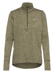 Nike Koszulka funkcyjna w kolorze khaki - Koszulki sportowe damskie - miniaturka - grafika 1
