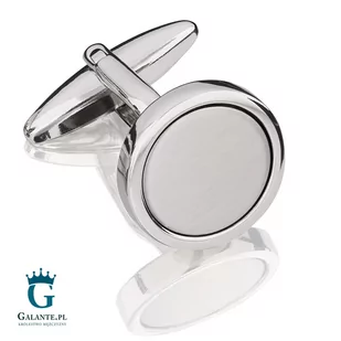Lindenmann Okrągłe spinki do mankietów SL-10568 - Spinki do mankietów i krawatów - miniaturka - grafika 1