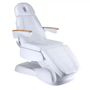 Fotel kosmetyczny elektryczny LUX BW-273B Biały - Fotele kosmetyczne - miniaturka - grafika 1