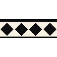 Płytki ceramiczne - Listwa Senza Black 14,8x44,8 Arte - miniaturka - grafika 1