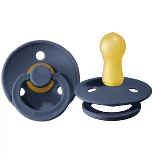 BIBS 200280 Smoczek uspokajający STEEL BLUE M - Smoczki uspokajające - miniaturka - grafika 1
