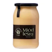 Miód - Miód kremowy leśny 1,2kg SPECJAŁ Z PASIEKI - miniaturka - grafika 1