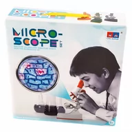 Mały naukowiec - Mikroskop 300X Zestaw Dla Dzieci Mały Naukowiec - miniaturka - grafika 1
