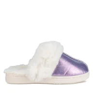 Buty dla dziewczynek - Kapcie Nelli Blu K-23 Fioletowy - miniaturka - grafika 1